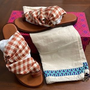 Tory Burch Women Shelby Scarf Sandal